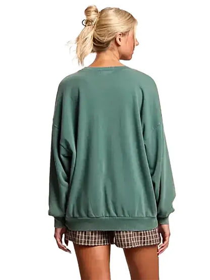 Buckle Duck Oversized Sweatshirt