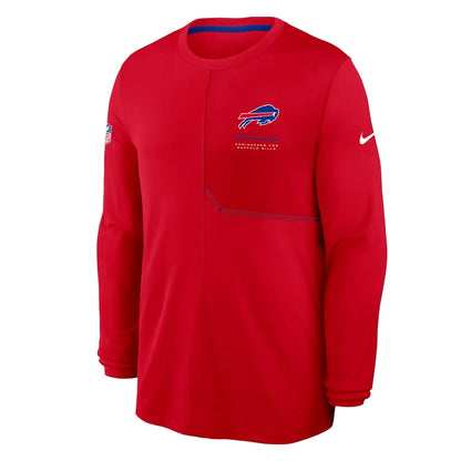 Buffalo Bills 2026 Sideline Coach Long-Sleeve T-Shirt