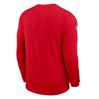 Buffalo Bills 2026 Sideline Coach Long-Sleeve T-Shirt