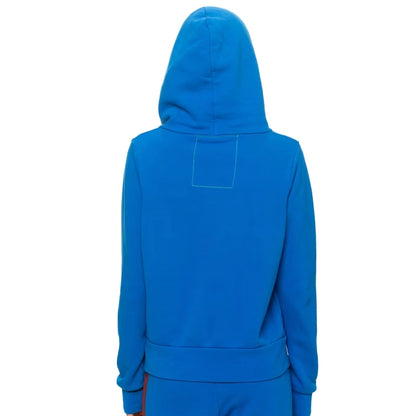Buffalo Bills Aviator Nation Royal Tri-Blend Full-Zip Hoodie