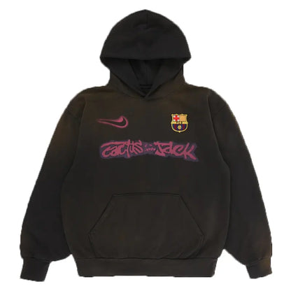 CJ X Nike X Fcb Spray Logo Hoodie