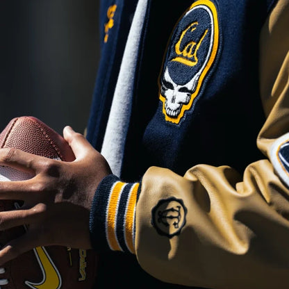 Cal Athletics x Grateful Dead Varsity Jacket