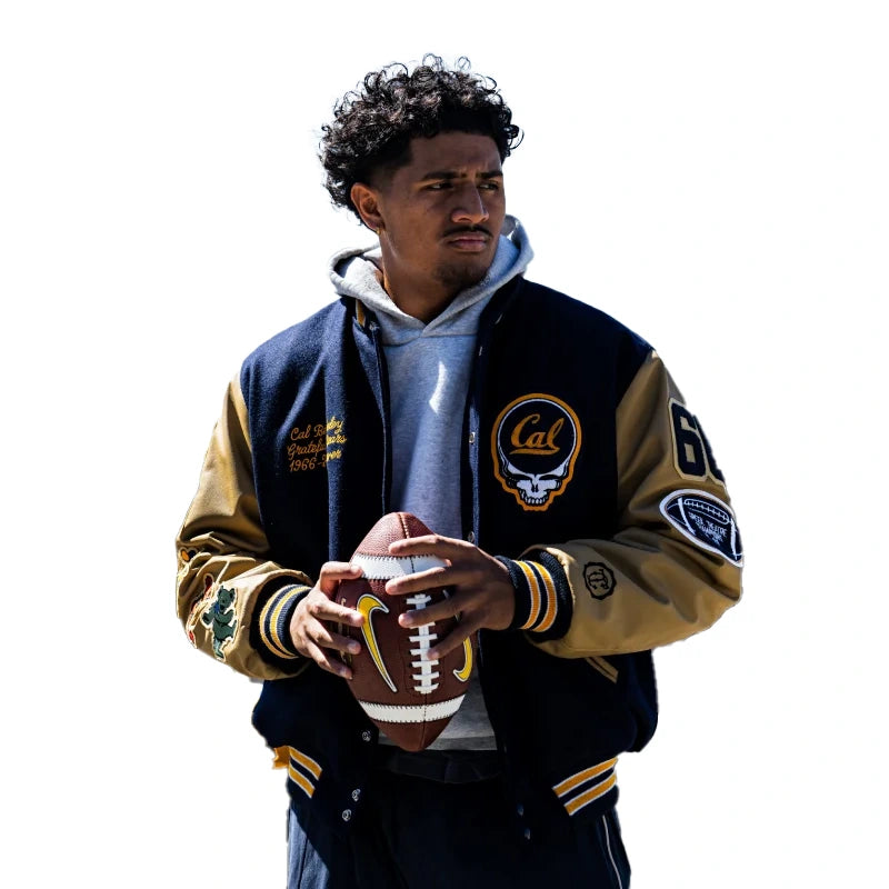 Cal Athletics x Grateful Dead Varsity Jacket