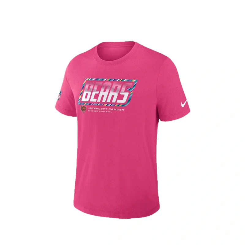 Chicago Bears 2026 Pink Crucial Catch T-Shirt