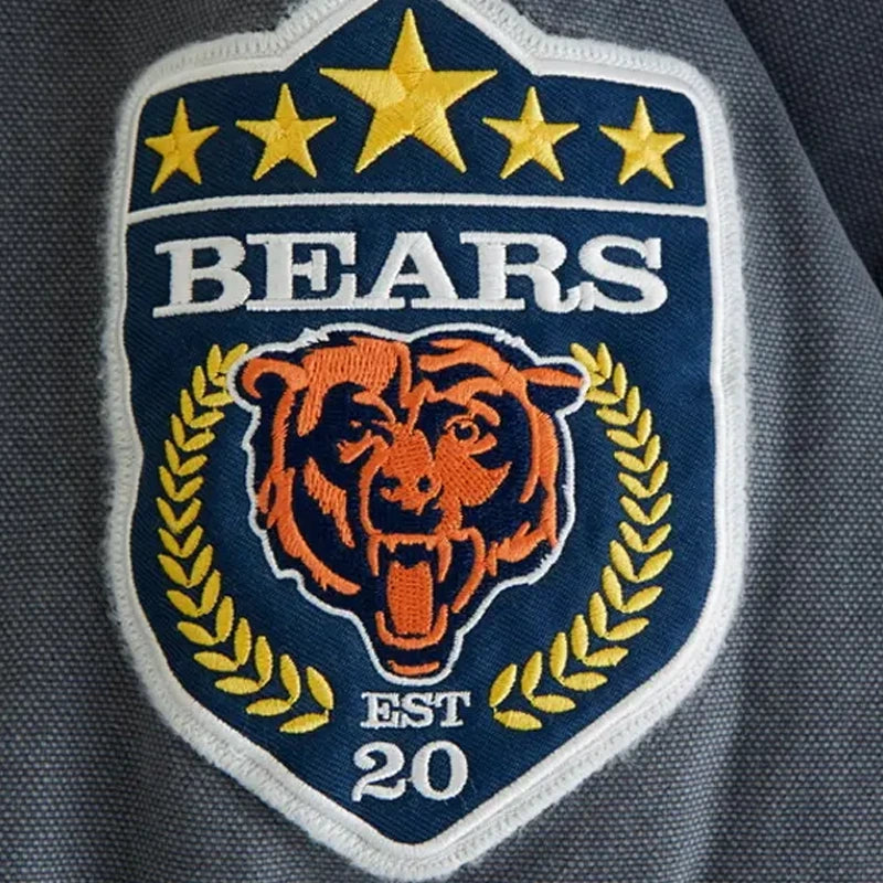 Chicago Bears Hooded Bomber Jacket
