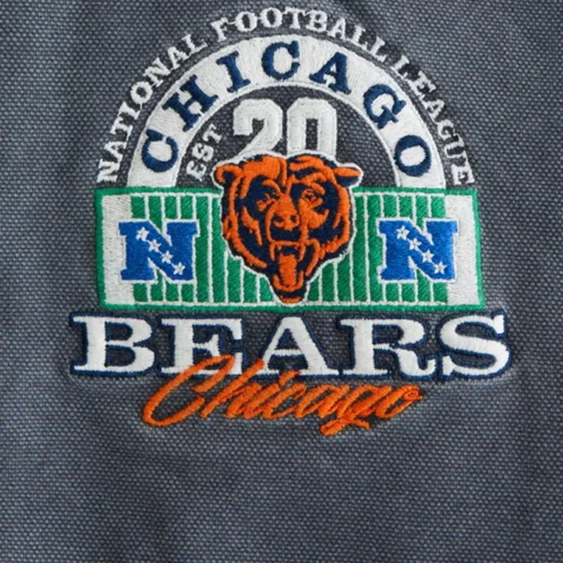 Chicago Bears Hooded Bomber Jacket