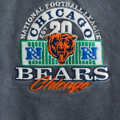 Chicago Bears Hooded Bomber Jacket
