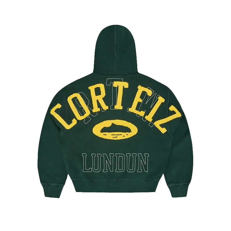 Corteiz Lundun Stitch Zip Hoodie