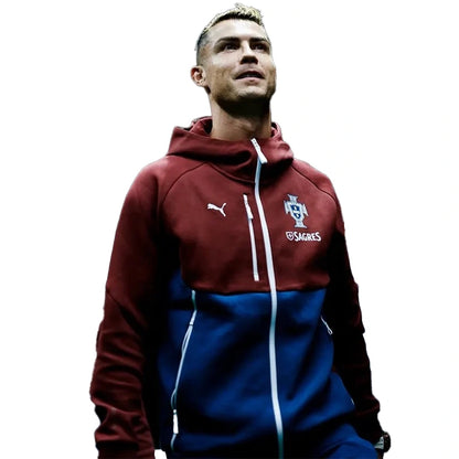 Cristiano Ronaldo 2026 Portugal PUMATECH Full-Zip Hoodie