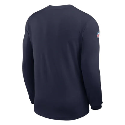 Dallas Cowboys 2026 Sideline Coach Long-Sleeve T-Shirt