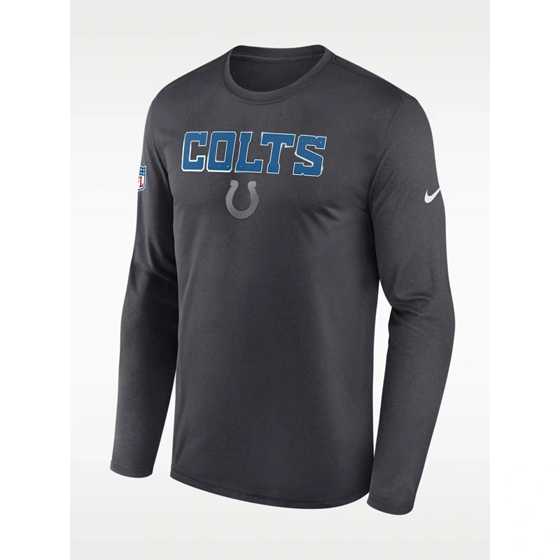 Daniel Jones Indianapolis Colts 2026 Long Sleeve Rivalries T-Shirt
