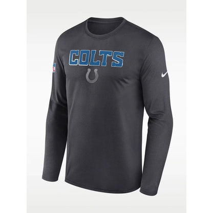 Daniel Jones Indianapolis Colts 2026 Long Sleeve Rivalries T-Shirt