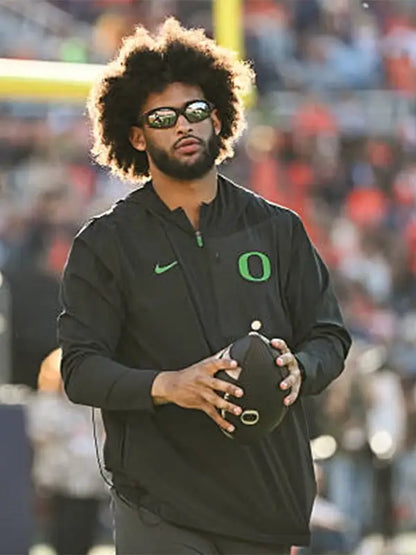 Dante Moore 2026 Oregon Ducks Sideline Anorak Jacket