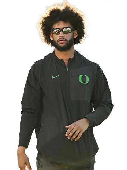 Dante Moore 2026 Oregon Ducks Sideline Anorak Jacket