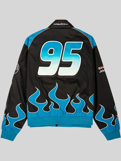Disney Pixar Cars Lightning McQueen Dinoco Jacket