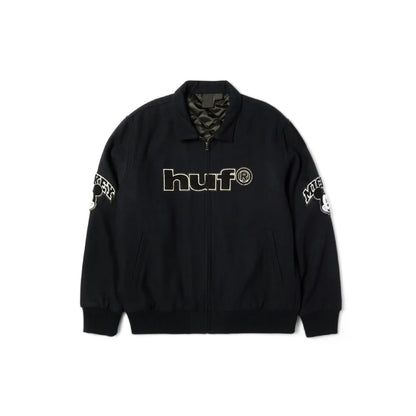 Disney x HUF Mickey Worldwide Tour Varsity Jacket