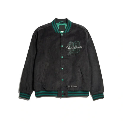 Doctor Doom Corduroy Varsity Jacket