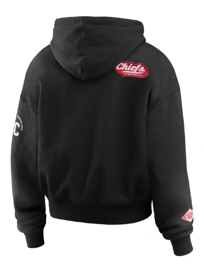 Erin Andrews Chiefs Black Hoodie