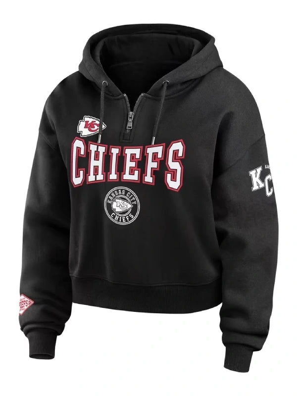 Erin Andrews Chiefs Black Hoodie