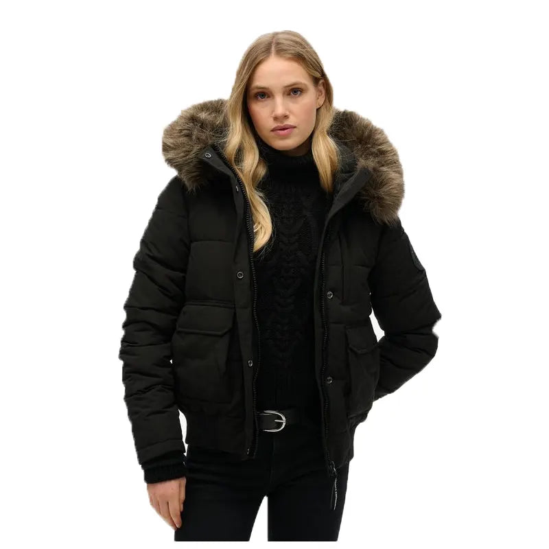 Everest Hooded Bomber Jacket