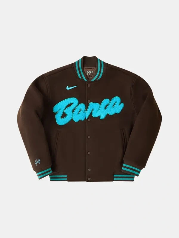 2026 FC Barcelona x Spotify x Golf Wang Letterman Jacket