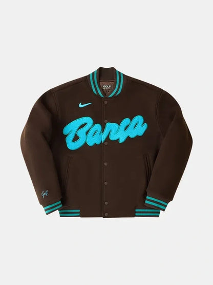 2026 FC Barcelona x Spotify x Golf Wang Letterman Jacket