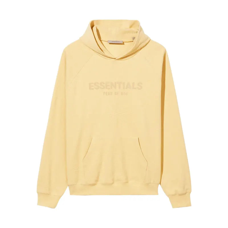Yellow Fear Of God Essentials Hoodie