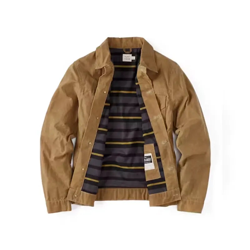 Flint And Tinder Waxed Trucker Jacket