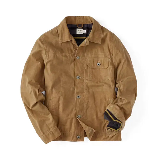 Flint And Tinder Waxed Trucker Jacket