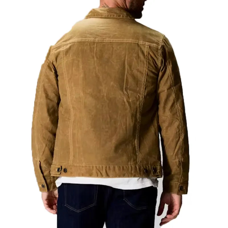 Flint And Tinder Waxed Trucker Jacket