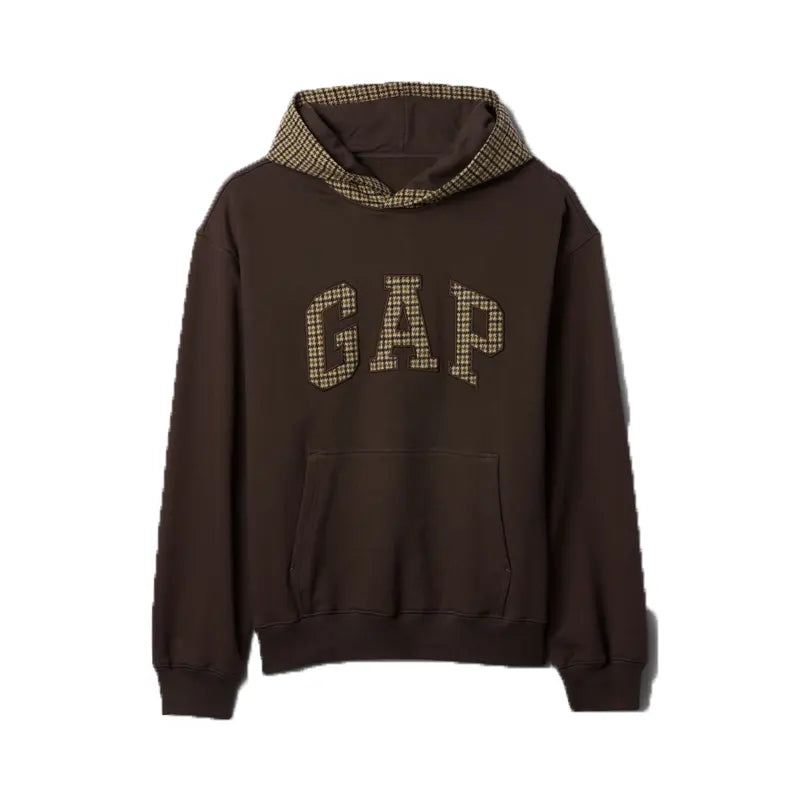 Gap Houndstooth Logo Hoodie
