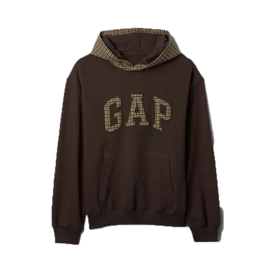 Gap Houndstooth Logo Hoodie