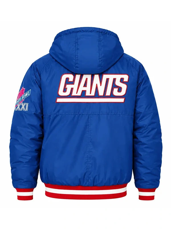 Giants x Starter Super Bowl Blue Jacket