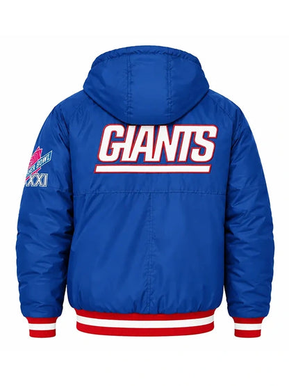 Giants x Starter Super Bowl Blue Jacket