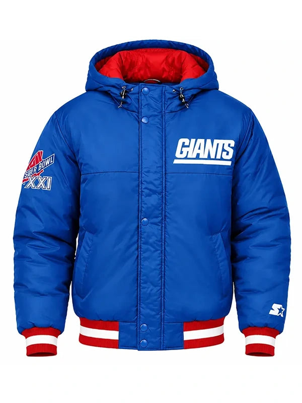 Giants x Starter Super Bowl Blue Jacket