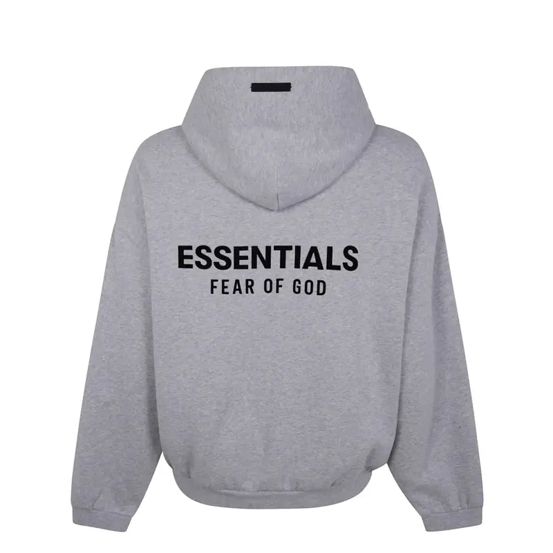 Grey Essentials Hoodie