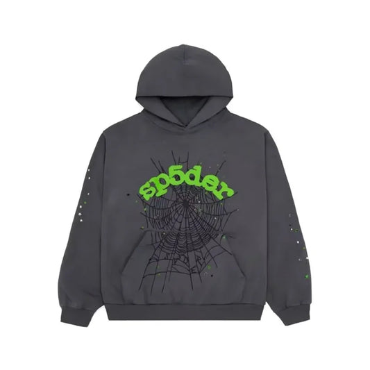 Grey Spider Hoodie