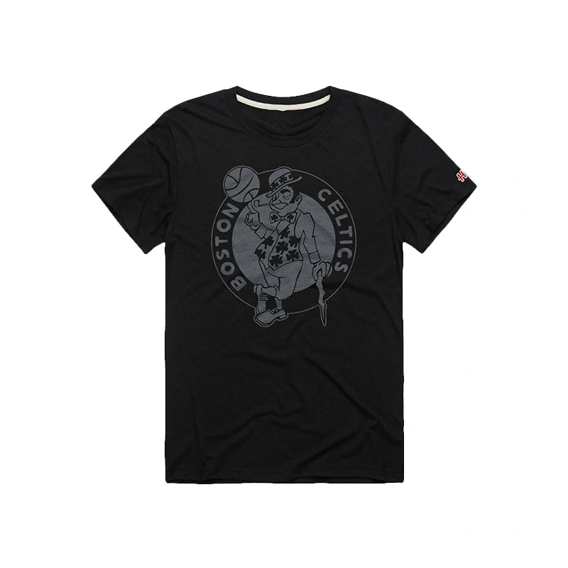 Homage Boston Celtics Logo Blackout T-Shirt