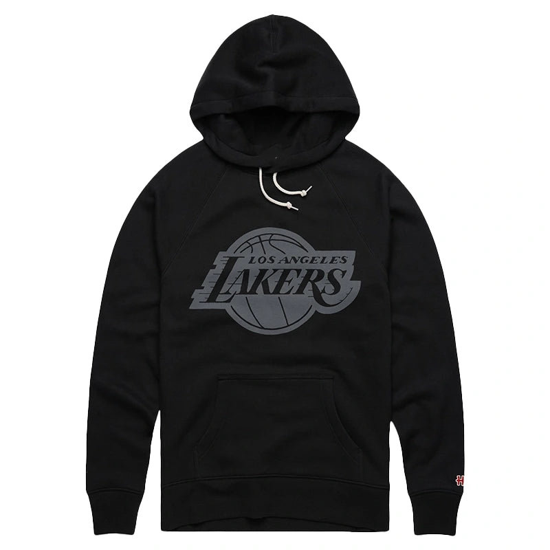 Homage Los Angeles Lakers Logo Blackout Hoodie