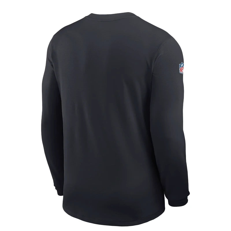 Houston Texans 2026 Sideline Coach Long-Sleeve T-Shirt
