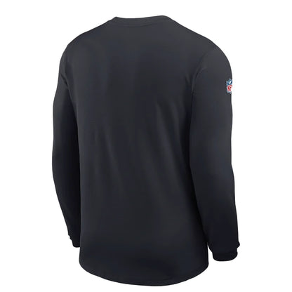 Houston Texans 2026 Sideline Coach Long-Sleeve T-Shirt