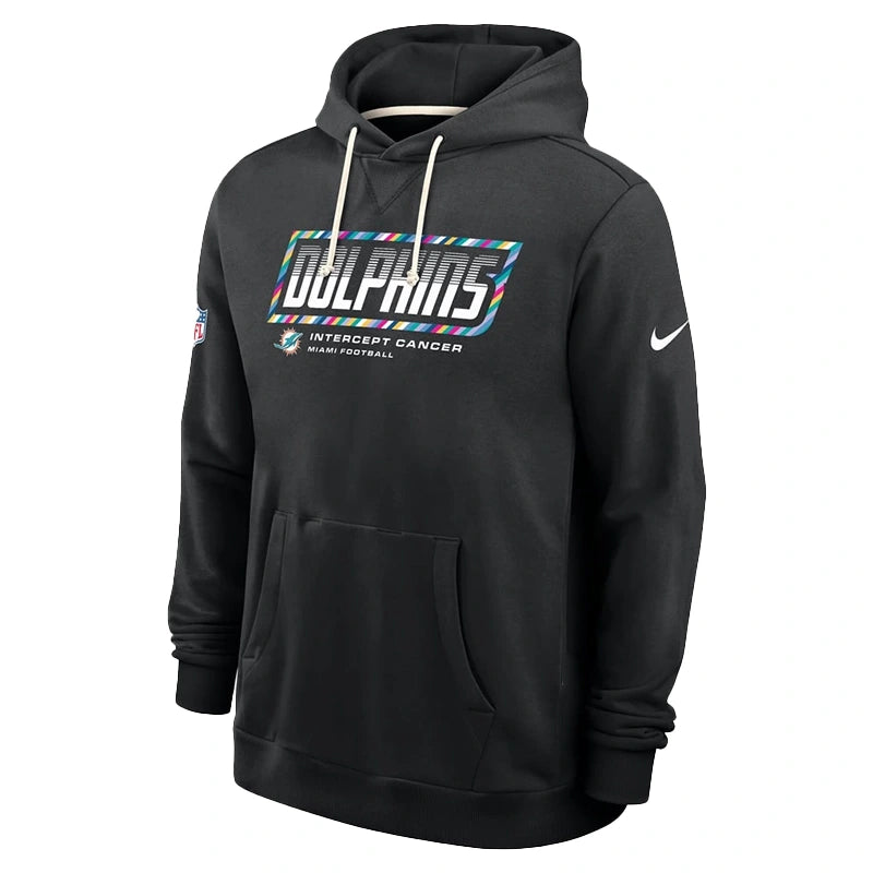 Jeff Hafley Miami Dolphins 2026 Crucial Catch Hoodie