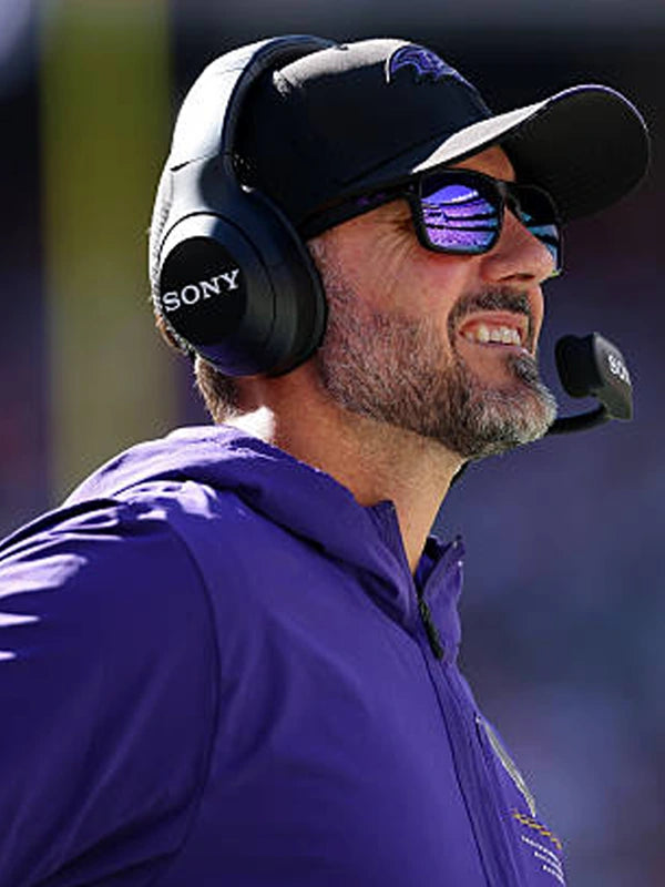 2026 Jesse Minter Baltimore Ravens Sideline Anorak Jacket