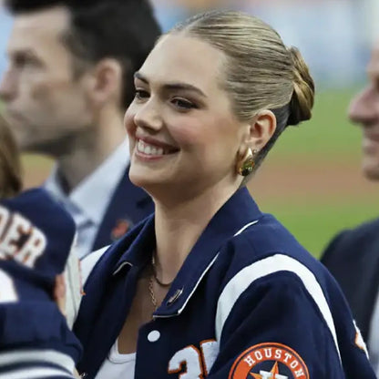 Kate Upton Astros Varsity Jacket