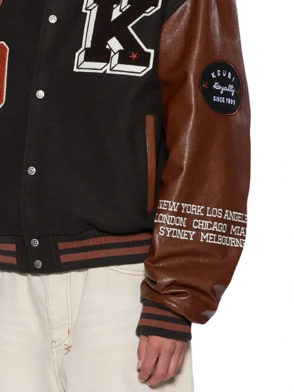Ksubi Patched Varsity Jacket