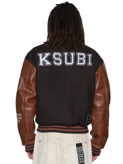 Ksubi Patched Varsity Jacket