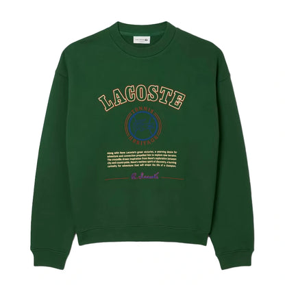 Lacoste Heritage Embroidery Fleece Sweatshirt