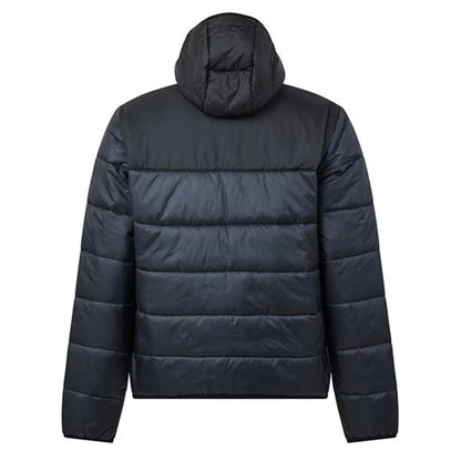 Lacoste Men's Hooded Funnel-Neck Short Puffer Jacket