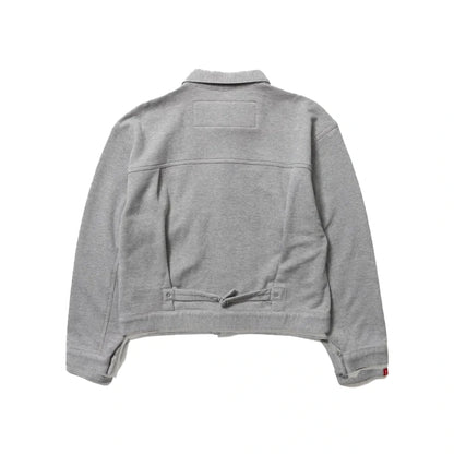Levi’s × LOOPWHEELER × BEAMS Fleece Gray Jacket