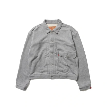 Levi’s × LOOPWHEELER × BEAMS Fleece Gray Jacket